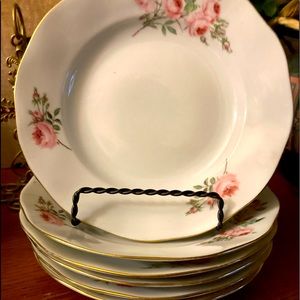 Formalities by Baum Brothers pink roses gold trim